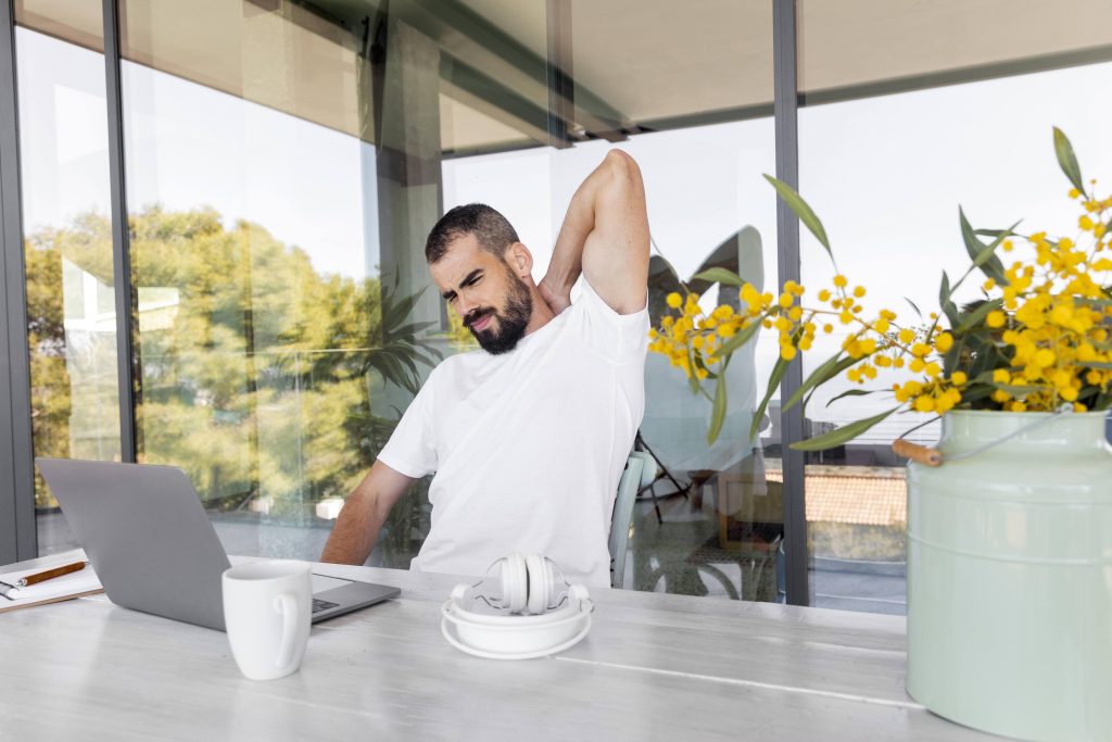 Strategia preventiva per dolori dovuti da un lavoro sedentario